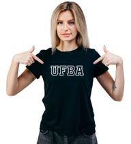 Camiseta Faculdade Ufba Universidade Federal Bahia Feminina Camiseta Faculdade Ufba Universidade Federal Bahia Feminina
