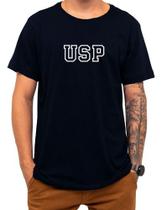 Camiseta Faculdade Usp Universidade De São Paulo Sp Estampa