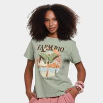 Camiseta Farm Casual Feminina
