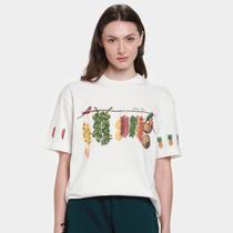 Camiseta Farm Natureza Feminina Camiseta Farm Natureza Feminina