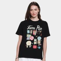 Camiseta Farm Natureza Feminina Camiseta Farm Natureza Feminina