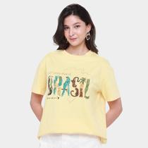 Camiseta Farm Soy Brasil Selo Camiseta Farm Soy Brasil Selo