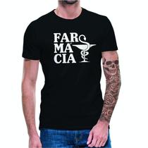 Camiseta Farmacia Camisa Curso Profissão Farmaceutico Faculdade Universidade