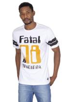 Camiseta Fatal Estampada Branca