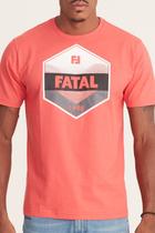 Camiseta Fatal Surf Algodão Manga Curta Estampa Skate 1998