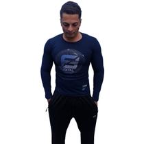 Camiseta Fatal Surf Estampada Manga Longa 27063