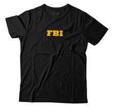 Camiseta Fbi Swat Agente Federal Fantasia Camisa Policia - Estudio ZS