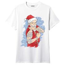 Camiseta Feliz Natal Papai Noel Modelo 1