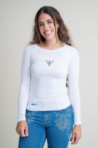 Camiseta Fem. Uv50+ M. Longa - Uvf009 - Branco