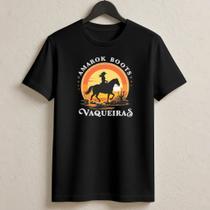 Camiseta Feminina 100% Algodão Country Vaqueiras Cowgirl Camiseta Feminina 100% Algodão Country Vaqueiras Cowgirl