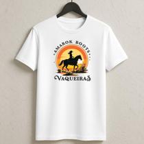 Camiseta Feminina 100% Algodão Country Vaqueiras Cowgirl Camiseta Feminina 100% Algodão Country Vaqueiras Cowgirl