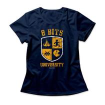 Camiseta Feminina 8 Bits University Camiseta Feminina 8 Bits University