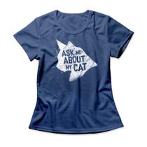 Camiseta Feminina About My Cat