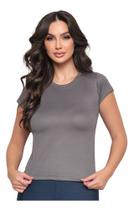 Camiseta Feminina Academia Dry Fit Tecido Leve Premium