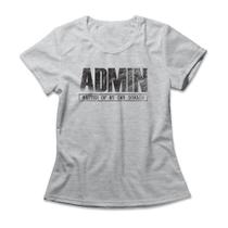 Camiseta Feminina Admin Studio Geek