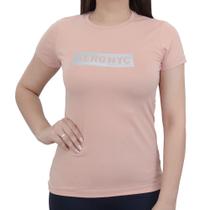 Camiseta Feminina Aeropostale MC Silkada Rose - 9880196