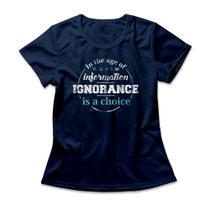 Camiseta Feminina Age Of Information Camiseta Feminina Age Of Information