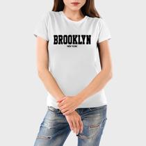Camiseta Feminina Algodão Brooklyn Premium