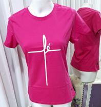 Camiseta Feminina Algodão Mensagens Cristãs