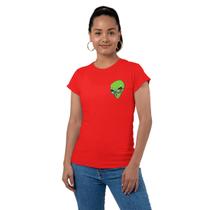 Camiseta Feminina Alien Et Alienígena Hipster BabyLook