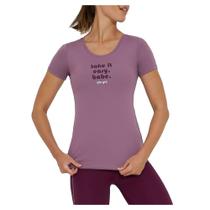 Camiseta Feminina Alto Giro Malva Encantado - 24217