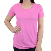 Camiseta Feminina Alto Giro Skin Fit Rosa Wild - 23317