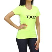 Camiseta Feminina Amarela Txc 33951