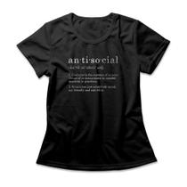 Camiseta Feminina Antisocial