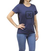 Camiseta Feminina Azul Marinho TXC 38285