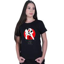 Camiseta Feminina Baby Look Artes Marciais Luta Judô