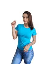 Camiseta Feminina Baby Look Blusa Lisa Camisa T shirt