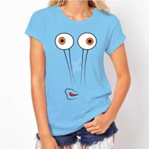 Camiseta Feminina Baby Look Gary Caracol - Bob Esponja