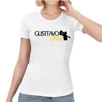 Camiseta Feminina Baby Look Gusttavo Lima T-Shirt Show Camisa De Algodão