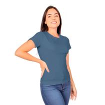 Camiseta Feminina Baby Look Lisa Blusinha De Algodão 4770 Camiseta Feminina Baby Look Lisa Blusinha De Algodão 4770