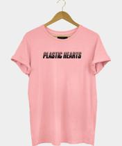 Camiseta Feminina Baby Look Miley Cyrus: Plastic Hearts