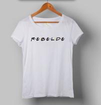 Camiseta Feminina Baby Look RBD Music Camiseta Feminina Baby Look RBD Music