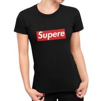 Camiseta Feminina Baby Look T Shirt Estampada Supere Gola Redonda 100% Algodão