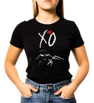 Camiseta Feminina Baby Look The Weeknd 100% Algodão Mode 06 Camiseta Feminina Baby Look The Weeknd 100% Algodão Mode 06