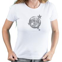 Camiseta feminina babylook sofisticada globo balada manga curta