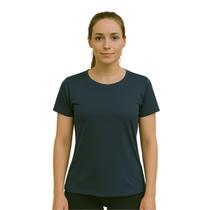 Camiseta Feminina Básica Dry Fit Lisa Tradicional Treino