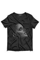 Camiseta Feminina Básica Hagguti Gola Canoa Preta Camiseta Feminina Básica Hagguti Gola Canoa Preta