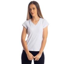 Camiseta Feminina Básica Manga Curta Blusa Moda Evangélica