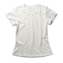 Camiseta Feminina Básica Off White