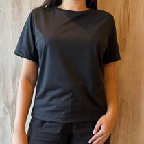 Camiseta Feminina Básica Preta T-shirt
