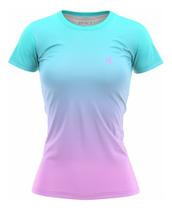 Camiseta Feminina Blusa Academia Treino Fitness Proteção Uv