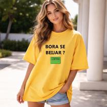 Camiseta Feminina Bora Se Beijar Confirma Lançamento Oferta