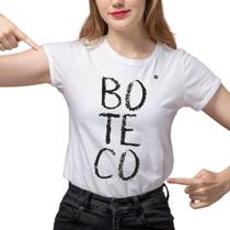 Camiseta feminina boteco