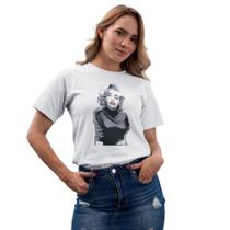 Camiseta Feminina - Branca - Marilyn Monroe