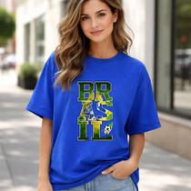 Camiseta Feminina Brasil Copa 2026 Lançamento Novidade Moda