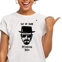 Camiseta feminina breaking b@d